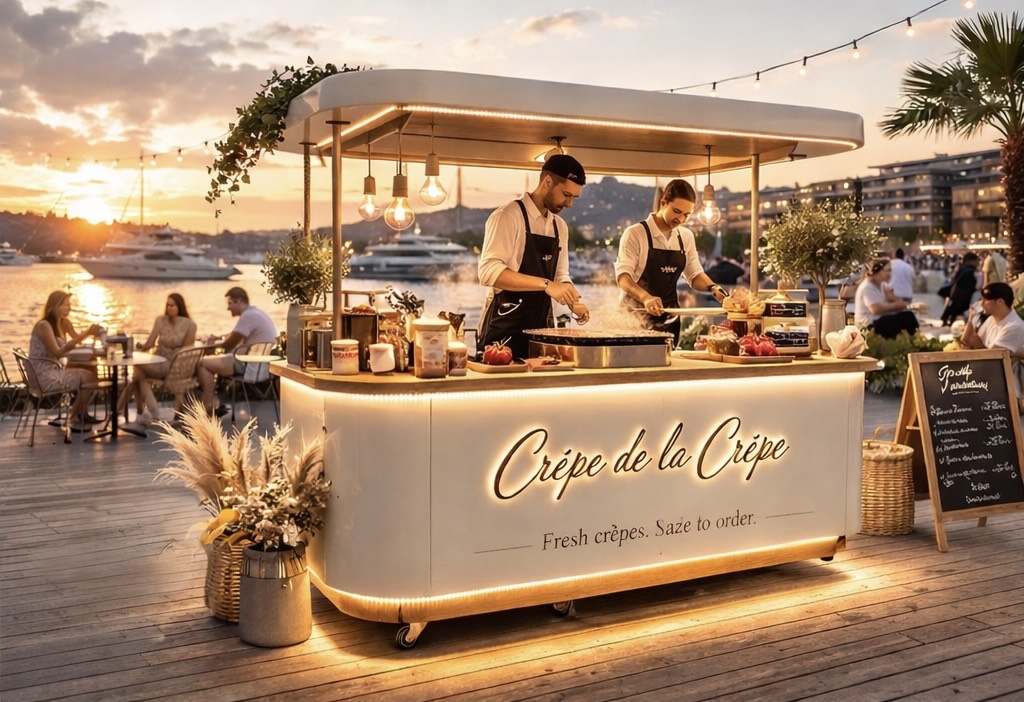 Crepe de la Crepe Stand